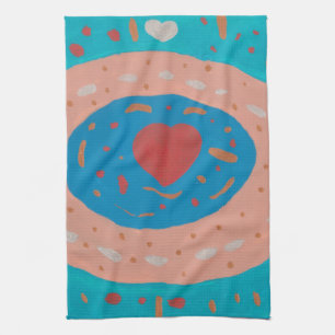 Love Circles  Kitchen Towel
