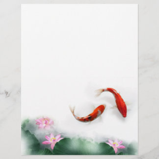 Love Circles | Lotus Koi Orient Hormony Art Flyer