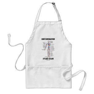 Love Circulation It's Key To Life Standard Apron