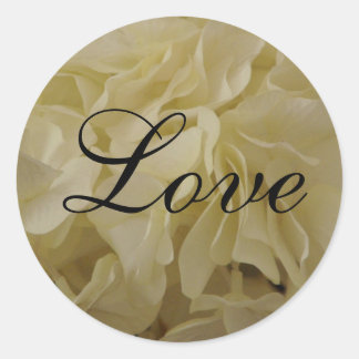 Love Classic Round Sticker