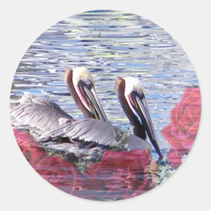 Love_ Classic Round Sticker