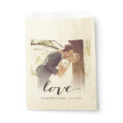 Love Classic Script Chic Calligraphy Photo Wedding