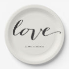 Love Classic Script Stylish Calligraphy Wedding