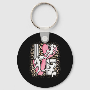 Love Climbing Bouldering Rock Climbing Climber Wom Key Ring