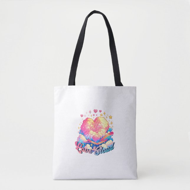 Love Cloud Tote Bag (Front)