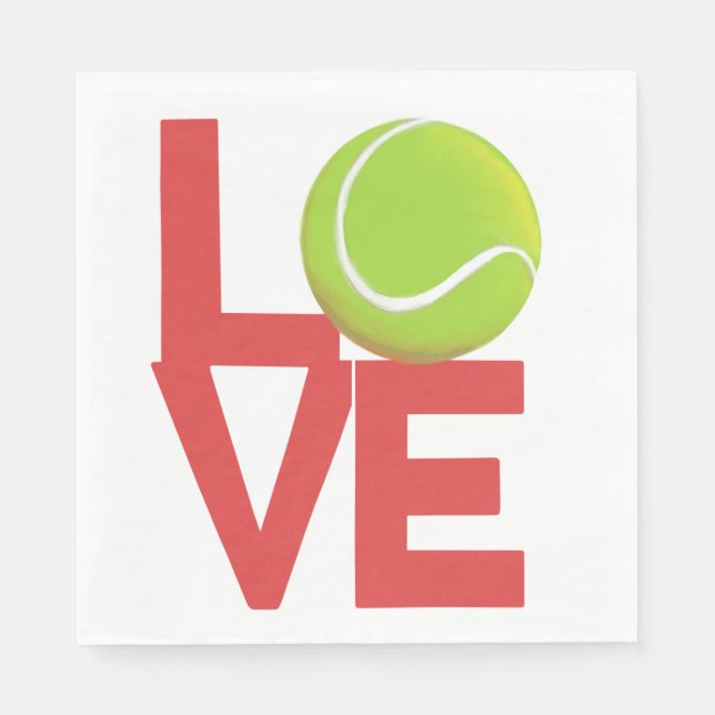 Love Cocktail Napkins (Front)