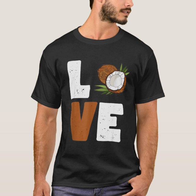 Love Coconut Women Shirt Coconut Lovers For Kids A (Front)