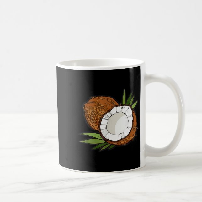 Love Coconut Women Shirt Coconut Lovers For Kids A Coffee Mug (Right)