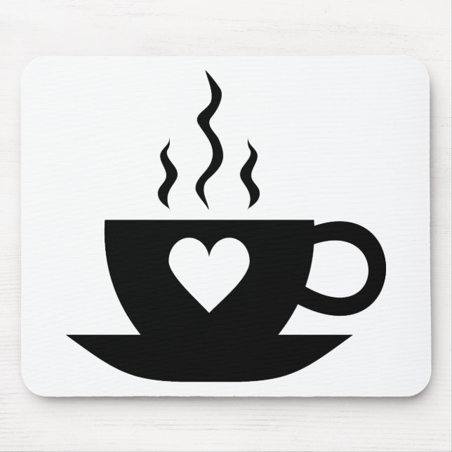 Love Coffee Mouse Mat (Front)