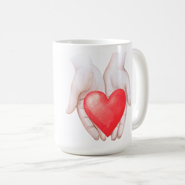 Love Coffee Mug (Front Right)