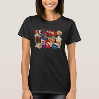 Love Coffee Postal Worker Mail Carrier T-Shirt