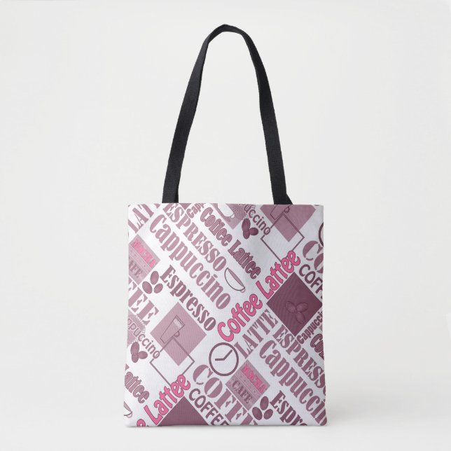 Love coffee tote bag (Front)