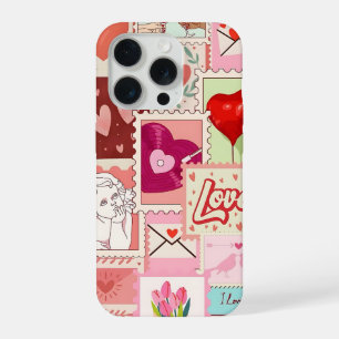 Love Collage Phone Case   Romantic Pink Aesthetic