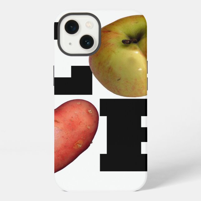 LOVE Collection Heart Potato Ipad case (Back)