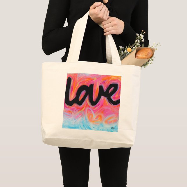 "LOVE" Collection Jumbo Tote (Front (Product))