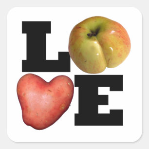 LOVE Collection Square Sticker