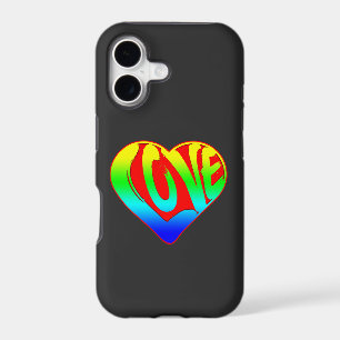 Love Colourful Heart Valentines Day