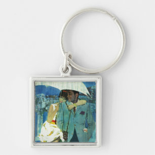 Love Comes to Miss Lucas Key Ring