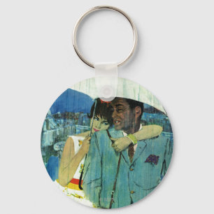 Love Comes to Miss Lucas Key Ring