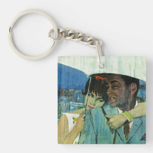 Love Comes to Miss Lucas Key Ring