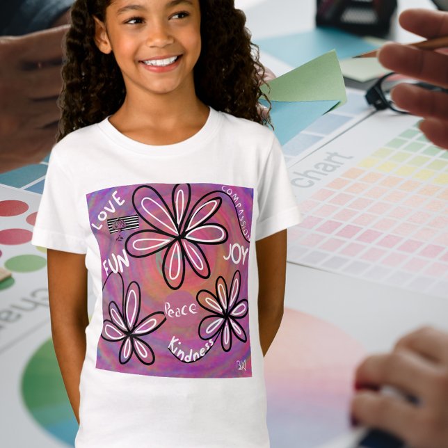 Love Compassion, Joy, Peace For Humanity T-Shirt (Creator Uploaded)