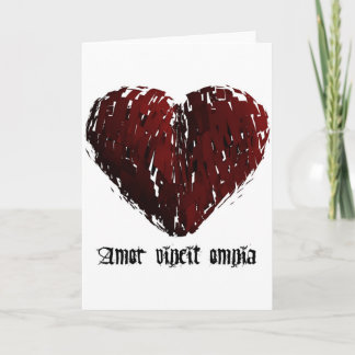 Love conquers all card