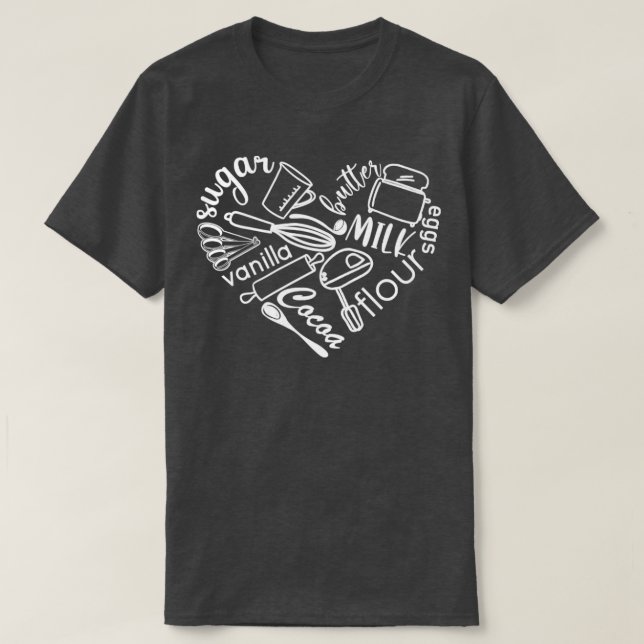 Love Cooking  T-Shirt (Design Front)