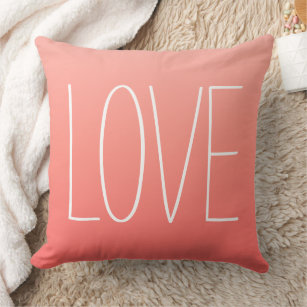Coral hotsell coloured cushions