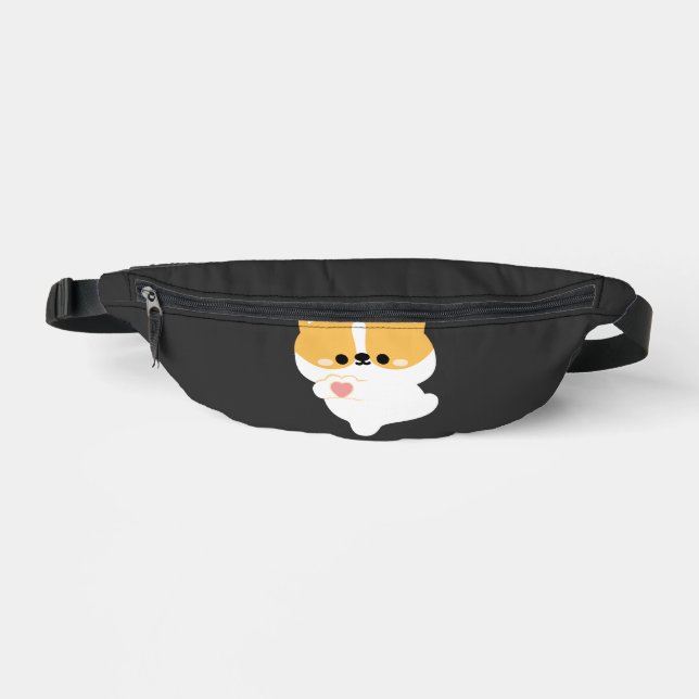 Love Corgi Bum Bags (Front)