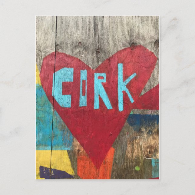 Love Cork Ireland Post Card (Front)