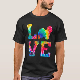 Love Coton De Tulear Tie Dye Dog Mum Dad T-Shirt
