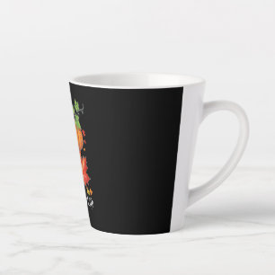 LOVE Counsellor Life Fall Leaves Autumn Season Pum Latte Mug