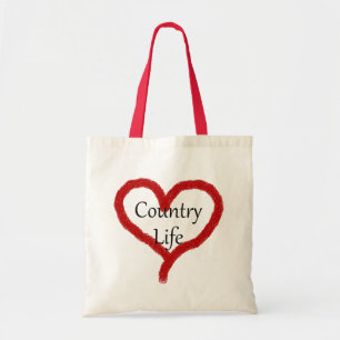 Love Country Life Tote Bag