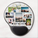 Love Couple BEST TIME EVER Personalised Gel Mouse Mat<br><div class="desc">Full of love BEST TIME EVER - Personalised Anniversary / Birthday / Valentine's Mouse Pad. Boasting undeniable modern style this unique, customisable ‘BEST TIME EVER' Mouse Pad is perfect for your Sweetheart !!! With Photo Collage Design could be perfect little Valentine's, Anniversary or Birthday gift for The One you love!...</div>