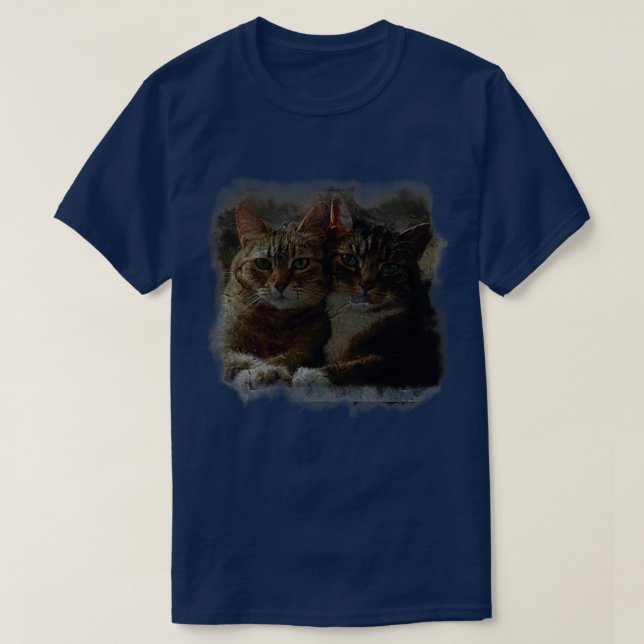 Love couple of cats T-Shirt (Design Front)