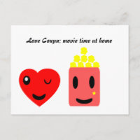 Love Coupon: movie time at home