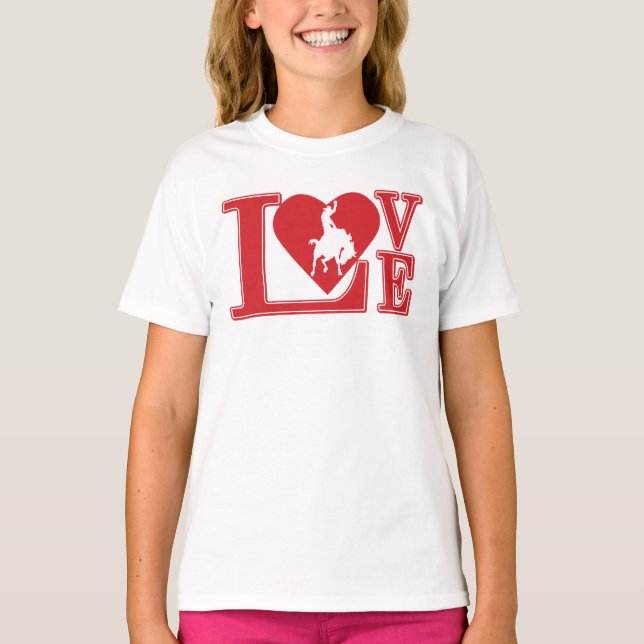 Love Cowboys, I ,love Cowboys,  T-Shirt (Front)