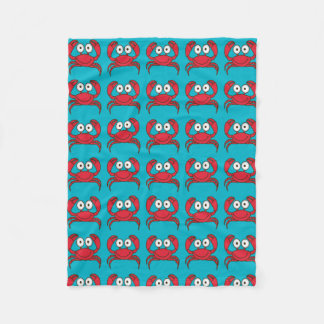 Love Crab Fleece Blanket