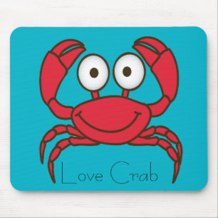 Love Crab Mouse Mat