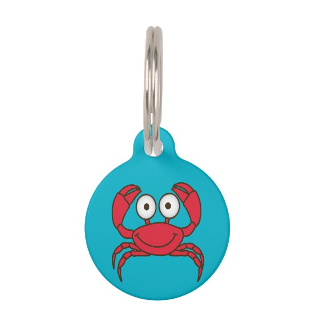 Love Crab Pet Tag (Front)