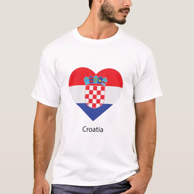 Love Croatia  T-Shirt (Front)