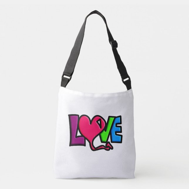 Love   crossbody bag (Front)