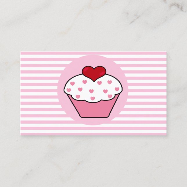 Love cupcake business Cards (Front)