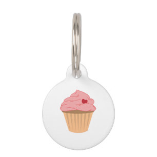 Love Cupcake Pet Tag