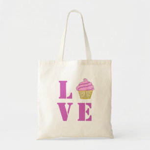 Love Cupcake Tote Bag