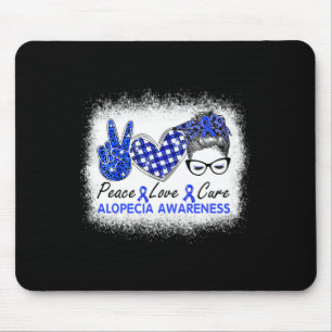 Love Cure Women Alopecia Awareness  Mouse Mat