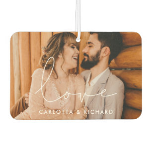 Love Custom couple picture Air Freshener