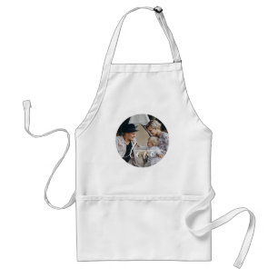 'Love' Custom family photo with custom name Standard Apron