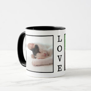 LOVE Custom Pet Photo Family Pictures Personalized Mug