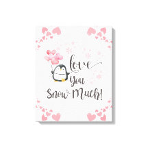Love - Cute Kids Penguin Personalised